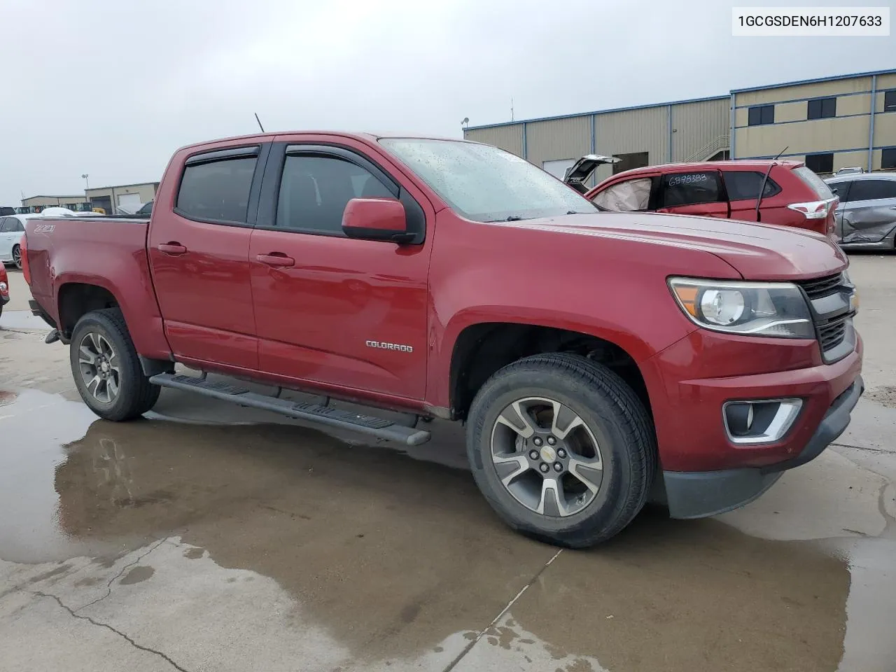 2017 Chevrolet Colorado Z71 VIN: 1GCGSDEN6H1207633 Lot: 54233164