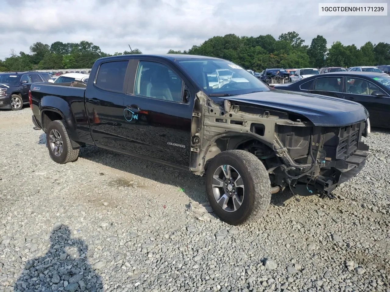 2017 Chevrolet Colorado Z71 VIN: 1GCGTDEN0H1171239 Lot: 57194124