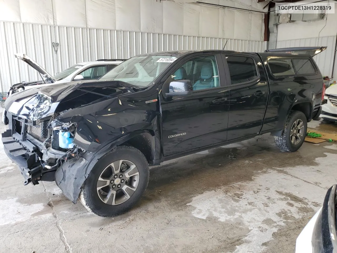 2017 Chevrolet Colorado Z71 VIN: 1GCPTDE13H1228319 Lot: 57216894