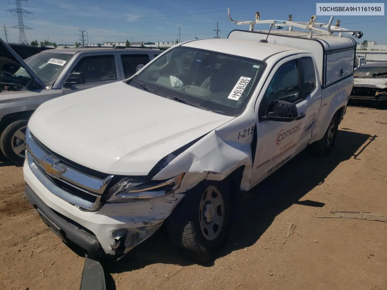 2017 Chevrolet Colorado VIN: 1GCHSBEA9H1161950 Lot: 58316164