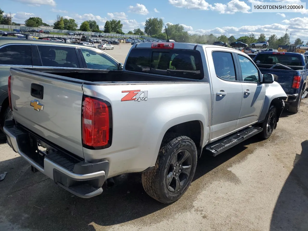 2017 Chevrolet Colorado Z71 VIN: 1GCGTDEN5H1200069 Lot: 58443834