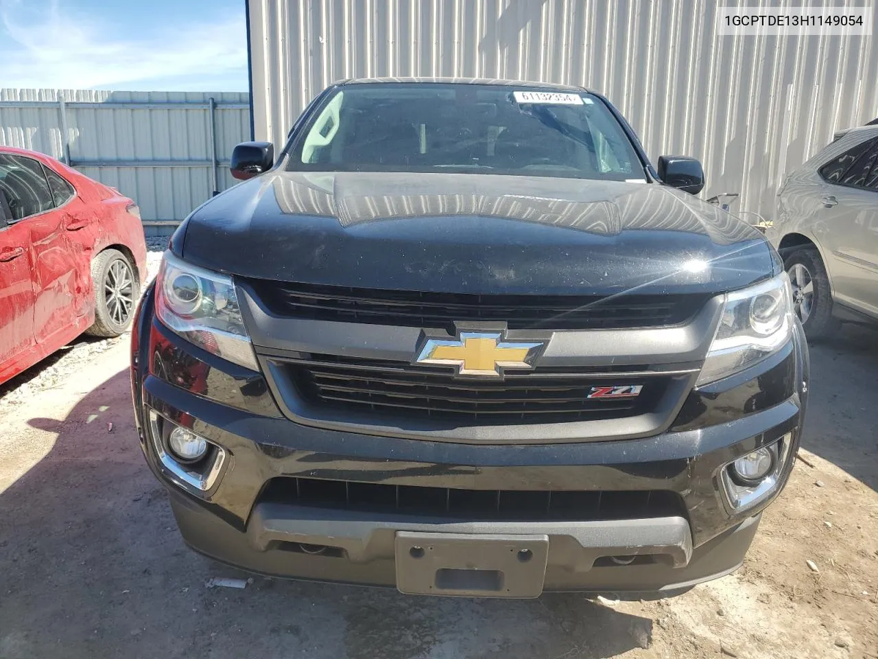 2017 Chevrolet Colorado Z71 VIN: 1GCPTDE13H1149054 Lot: 61132354