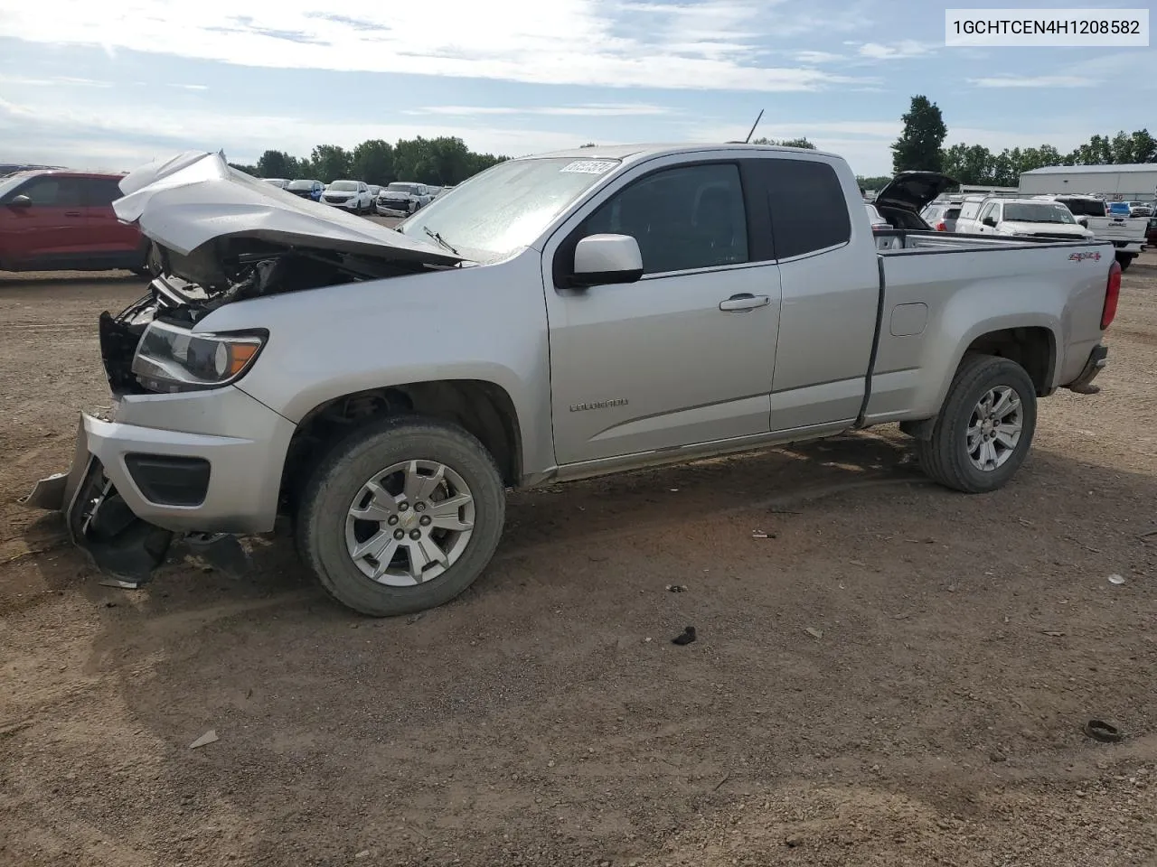 2017 Chevrolet Colorado Lt VIN: 1GCHTCEN4H1208582 Lot: 61554574