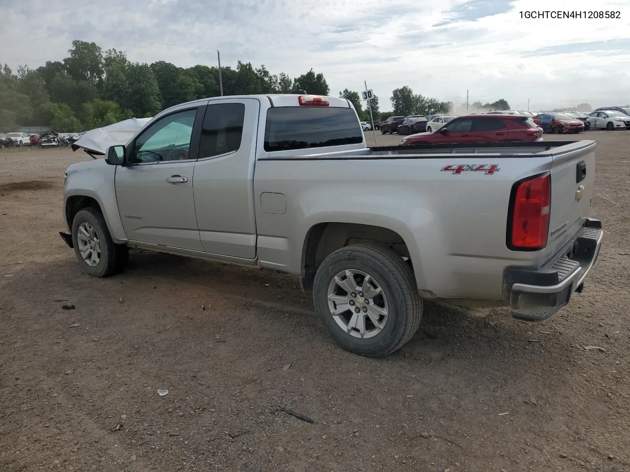 2017 Chevrolet Colorado Lt VIN: 1GCHTCEN4H1208582 Lot: 61554574