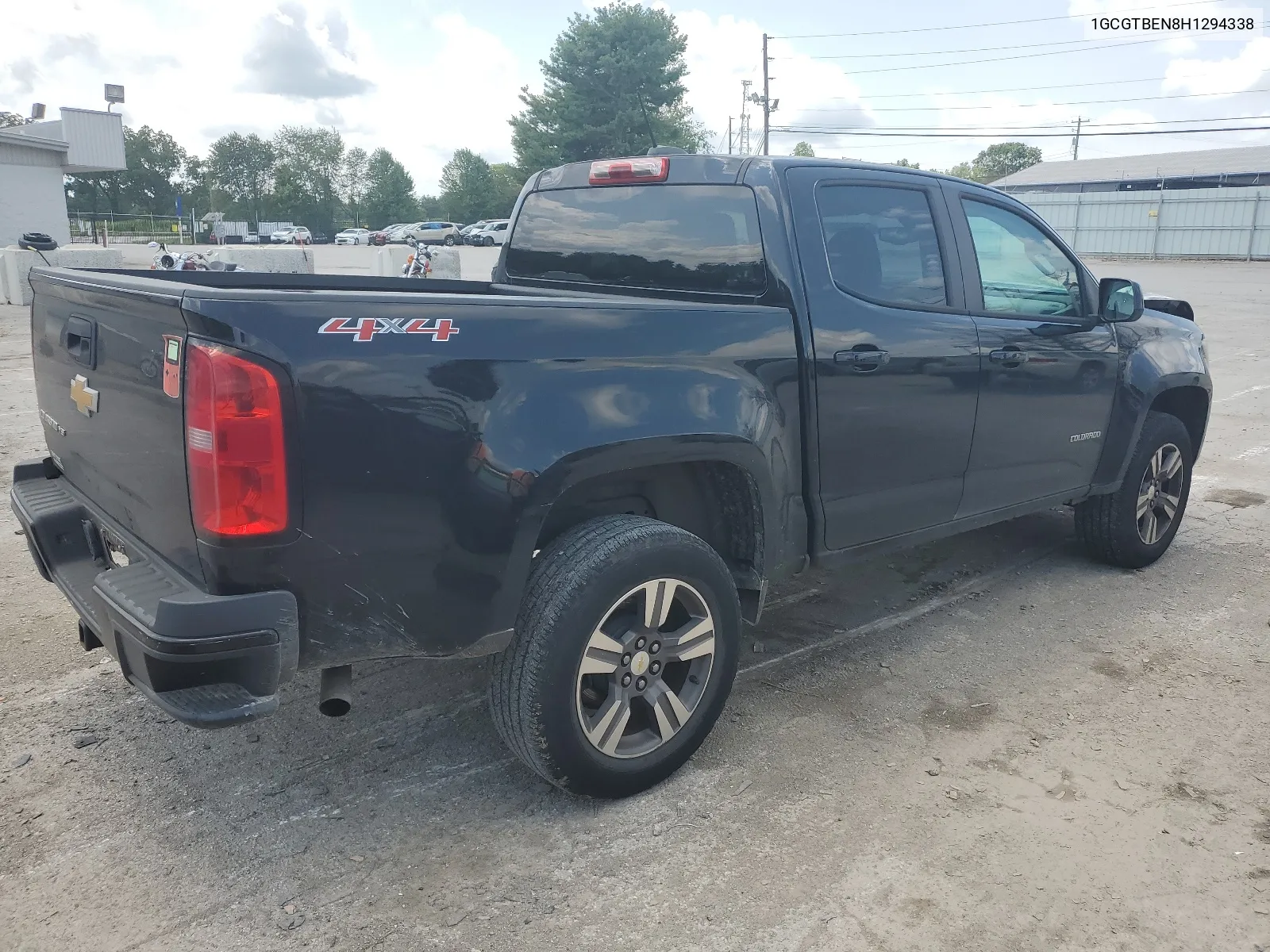 2017 Chevrolet Colorado VIN: 1GCGTBEN8H1294338 Lot: 61922854