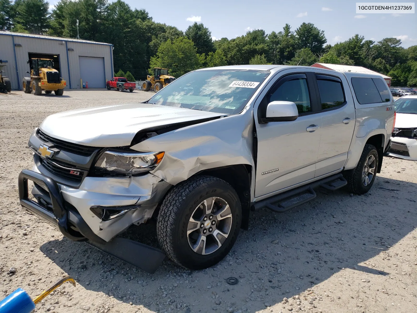 1GCGTDEN4H1237369 2017 Chevrolet Colorado Z71