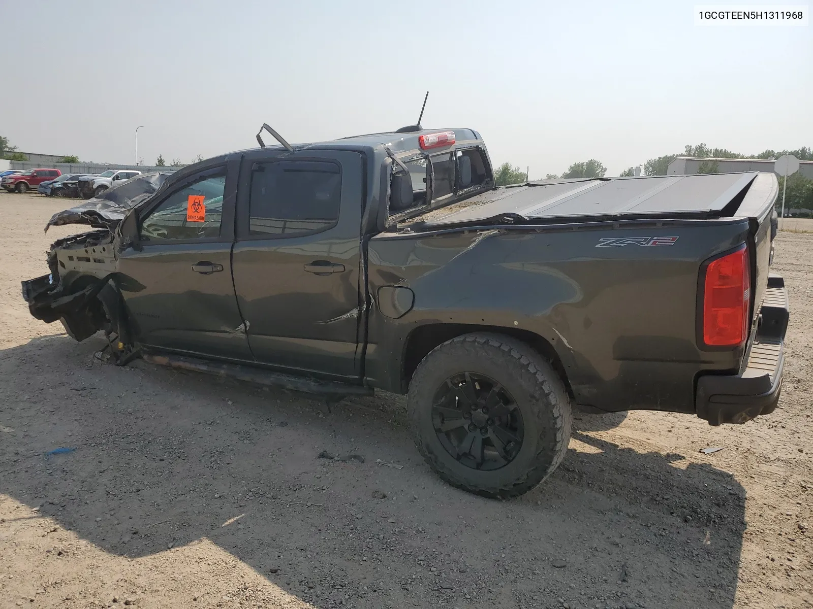 1GCGTEEN5H1311968 2017 Chevrolet Colorado Zr2