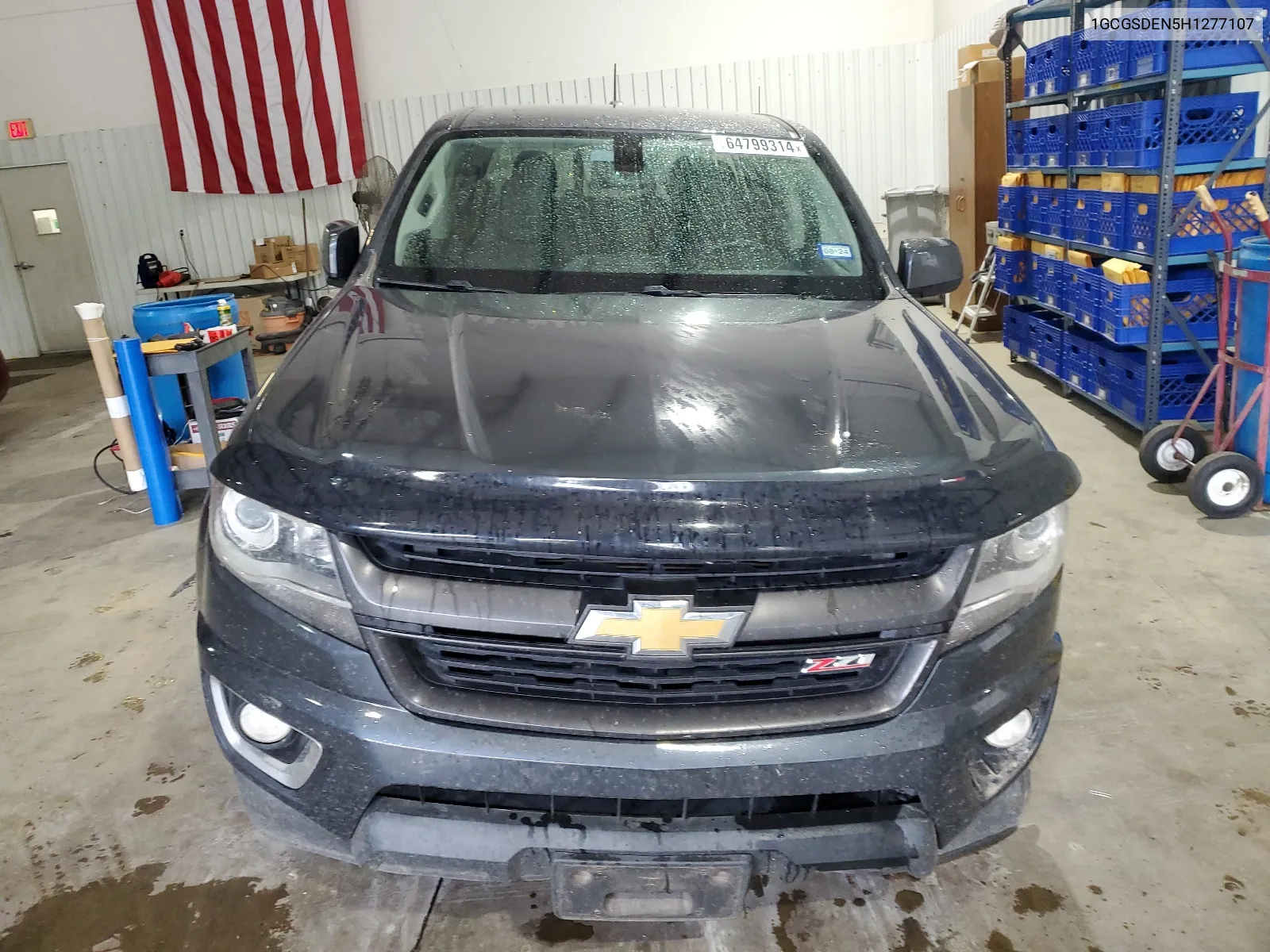 1GCGSDEN5H1277107 2017 Chevrolet Colorado Z71