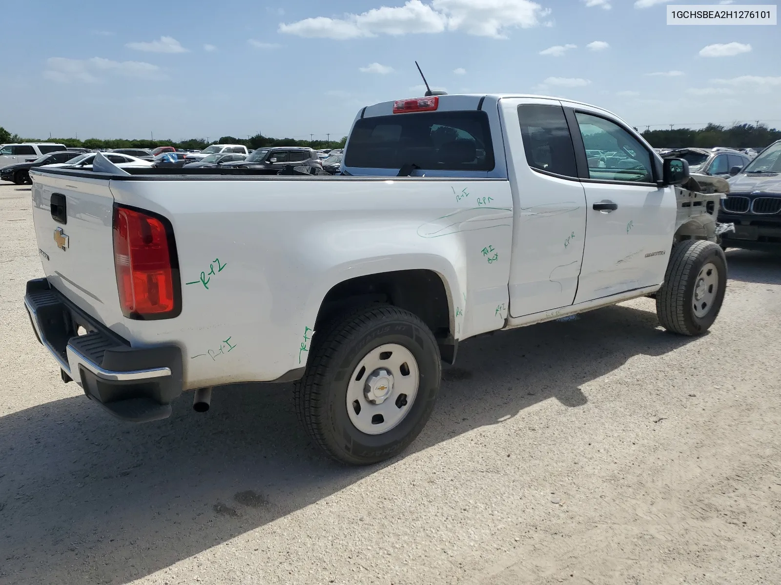 2017 Chevrolet Colorado VIN: 1GCHSBEA2H1276101 Lot: 65586974