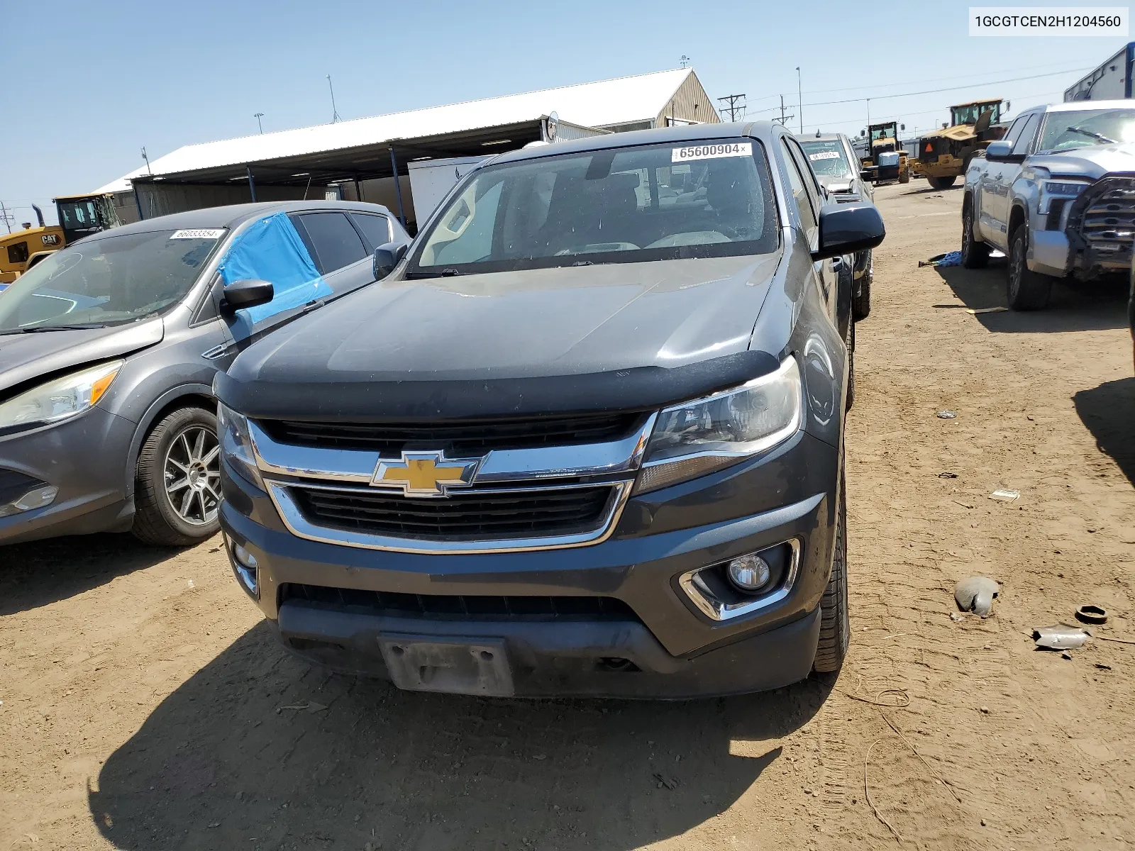 2017 Chevrolet Colorado Lt VIN: 1GCGTCEN2H1204560 Lot: 65600904