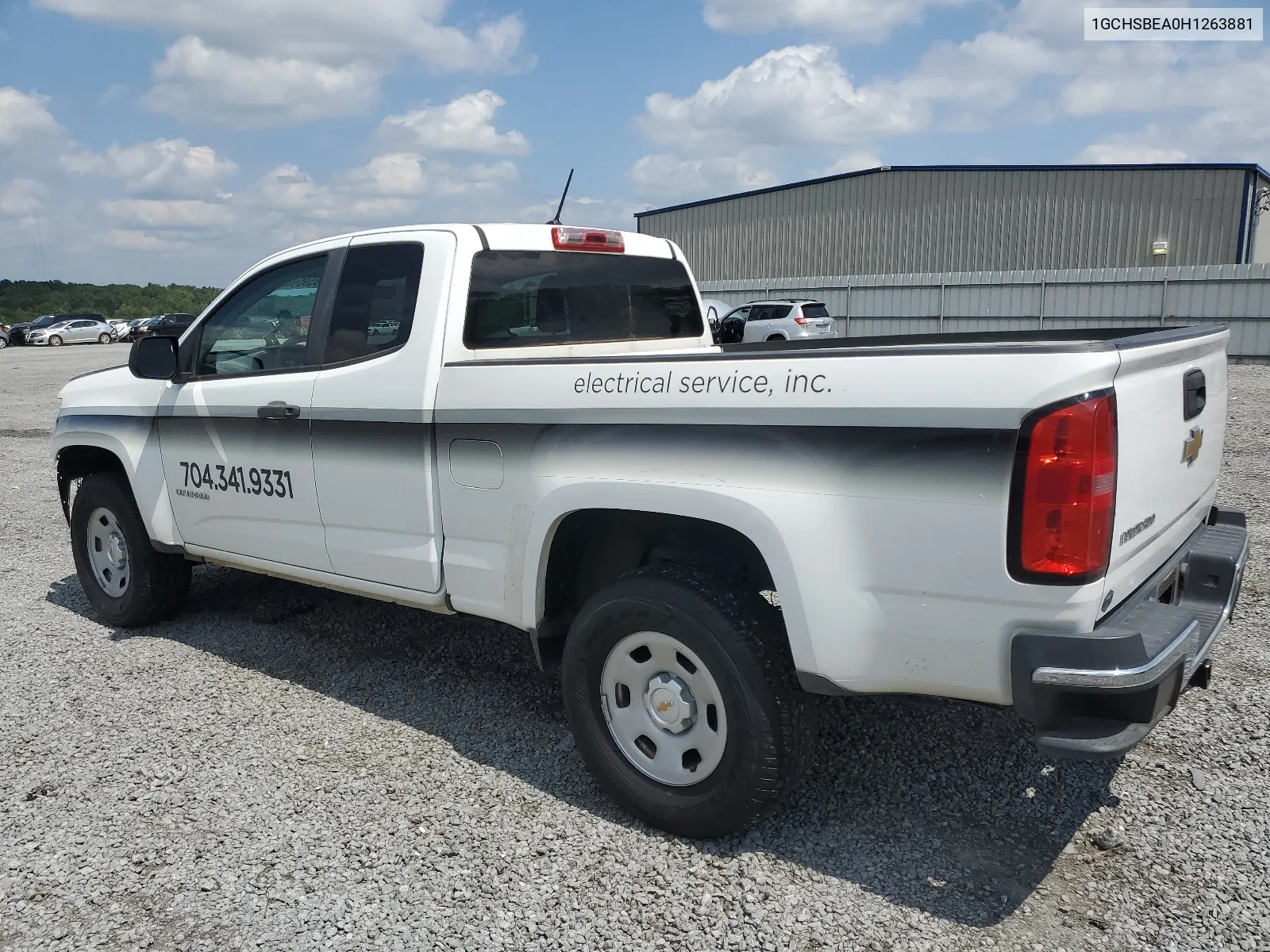 2017 Chevrolet Colorado VIN: 1GCHSBEA0H1263881 Lot: 65909424