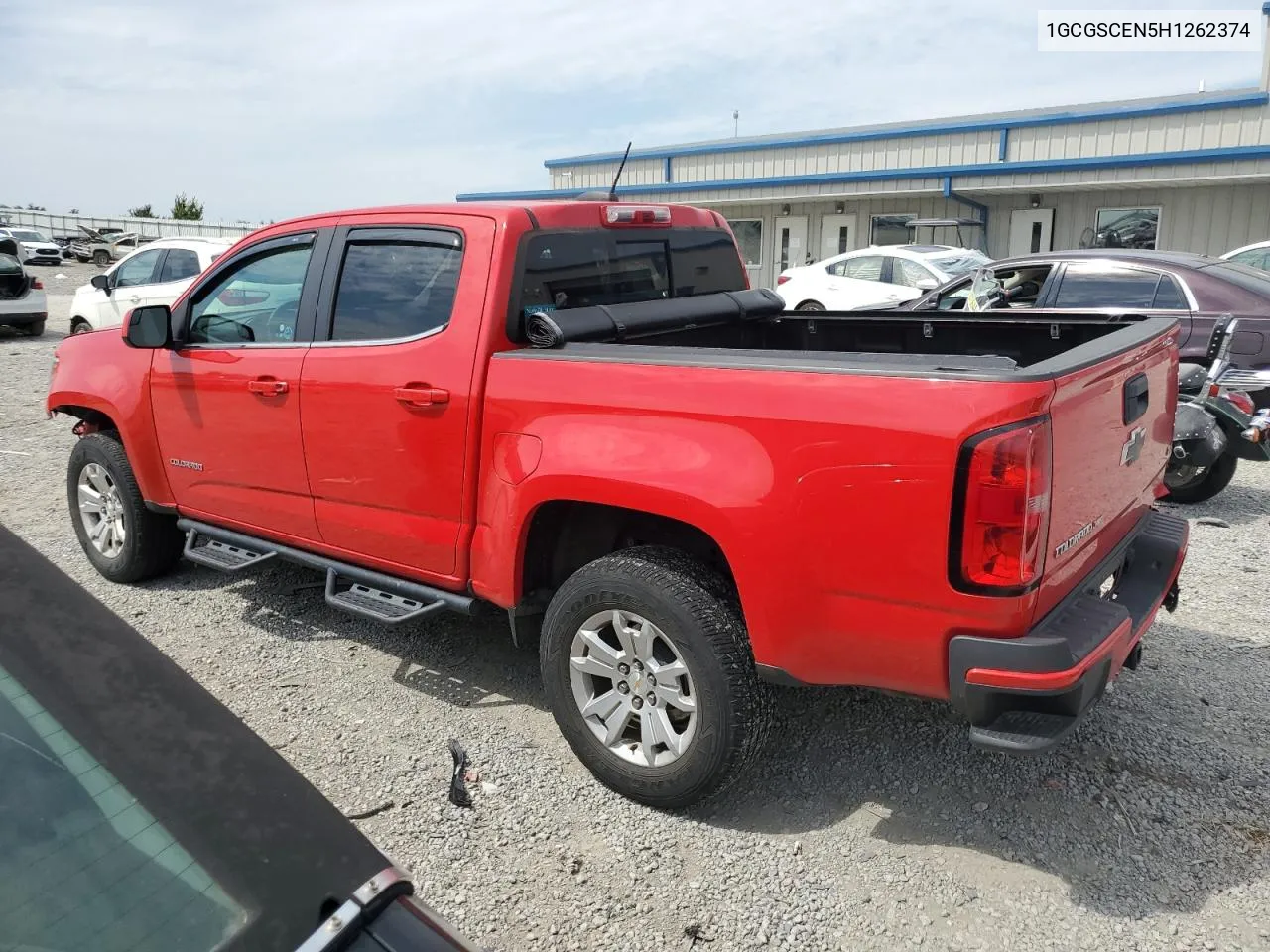 1GCGSCEN5H1262374 2017 Chevrolet Colorado Lt