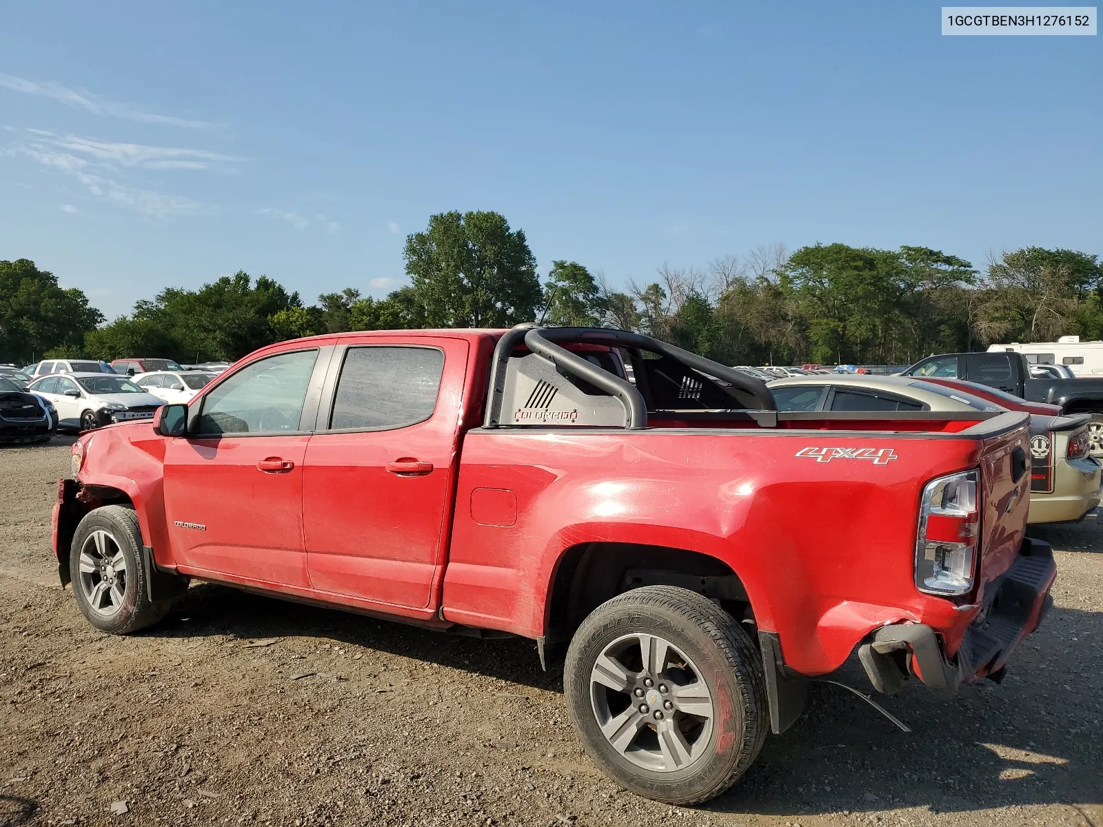 2017 Chevrolet Colorado VIN: 1GCGTBEN3H1276152 Lot: 66492434