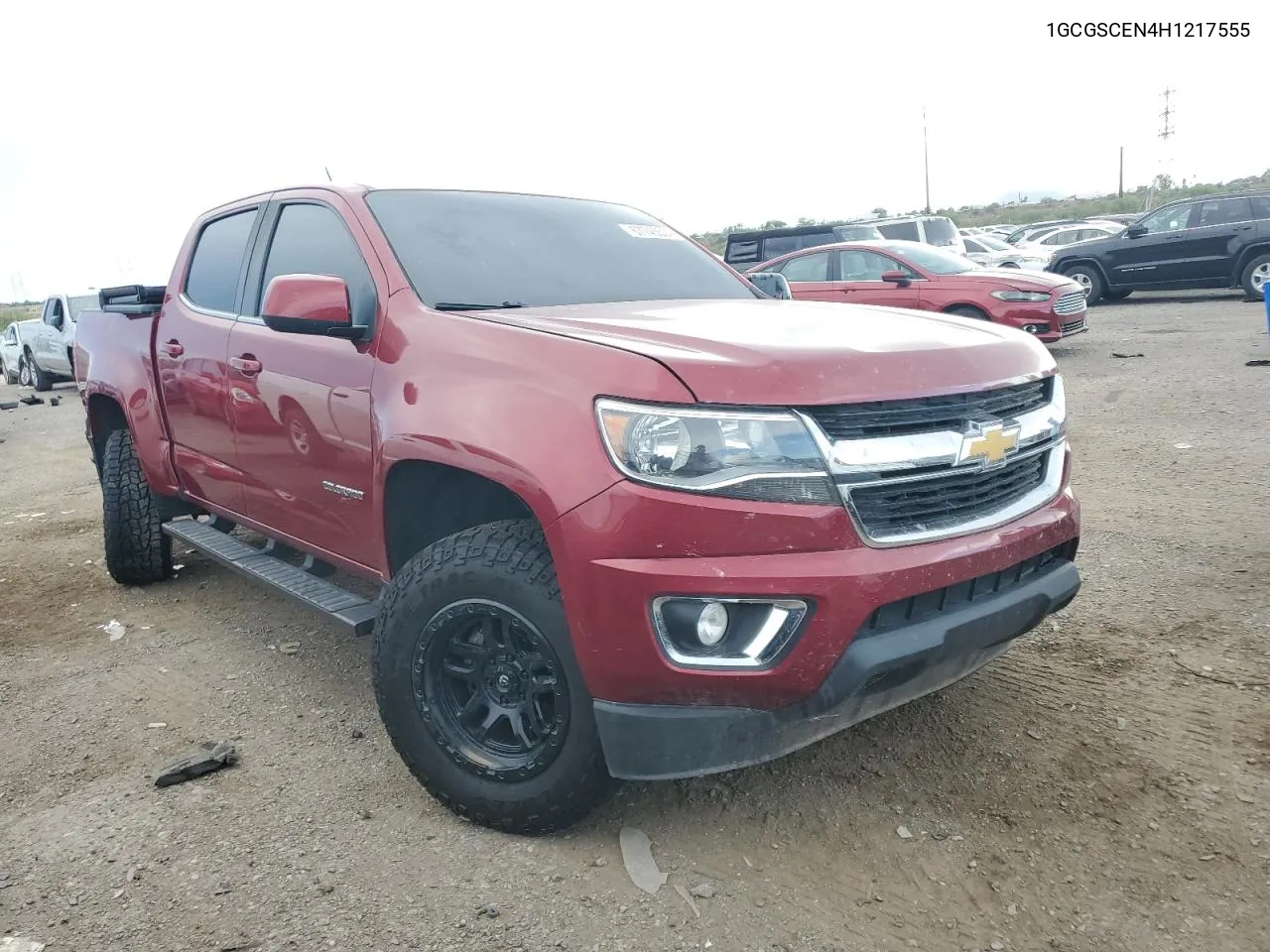 2017 Chevrolet Colorado Lt VIN: 1GCGSCEN4H1217555 Lot: 67745534