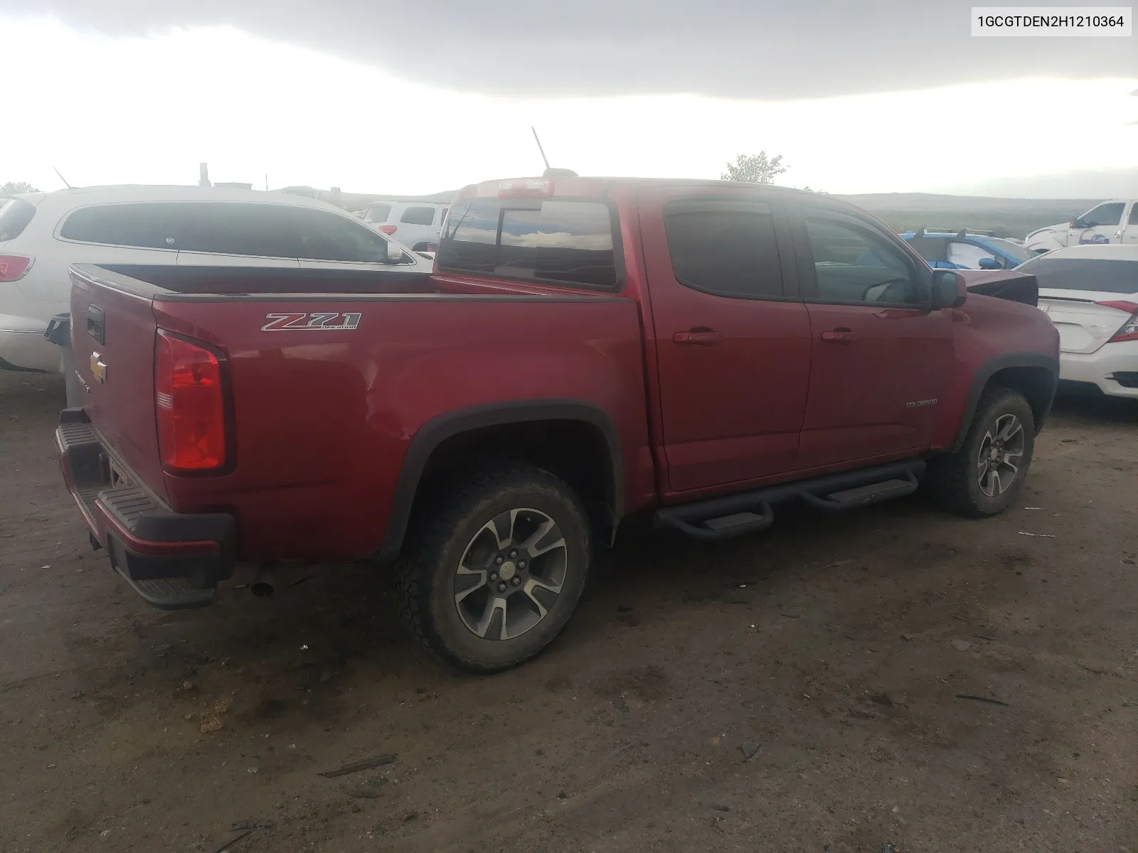 1GCGTDEN2H1210364 2017 Chevrolet Colorado Z71