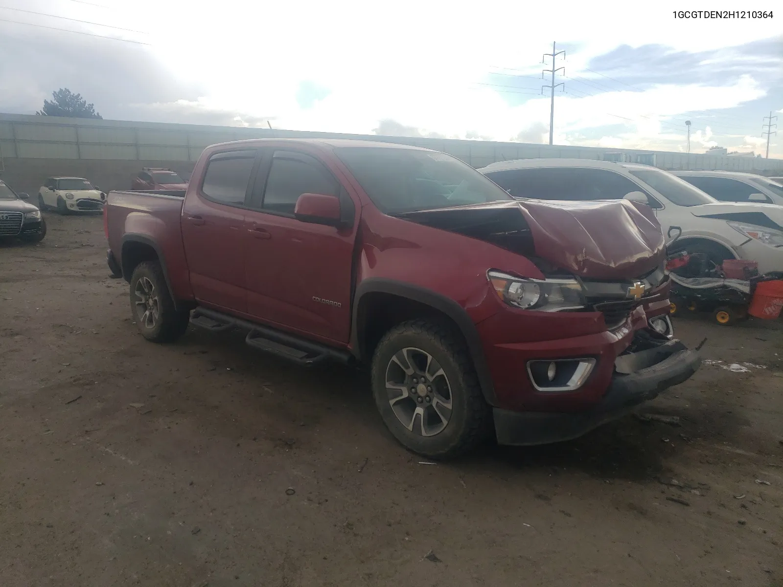 2017 Chevrolet Colorado Z71 VIN: 1GCGTDEN2H1210364 Lot: 67777284