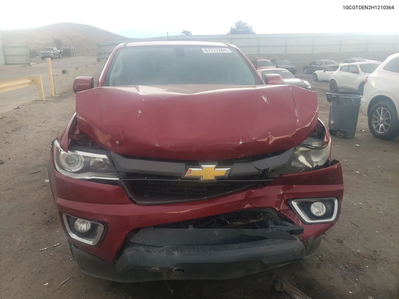 1GCGTDEN2H1210364 2017 Chevrolet Colorado Z71