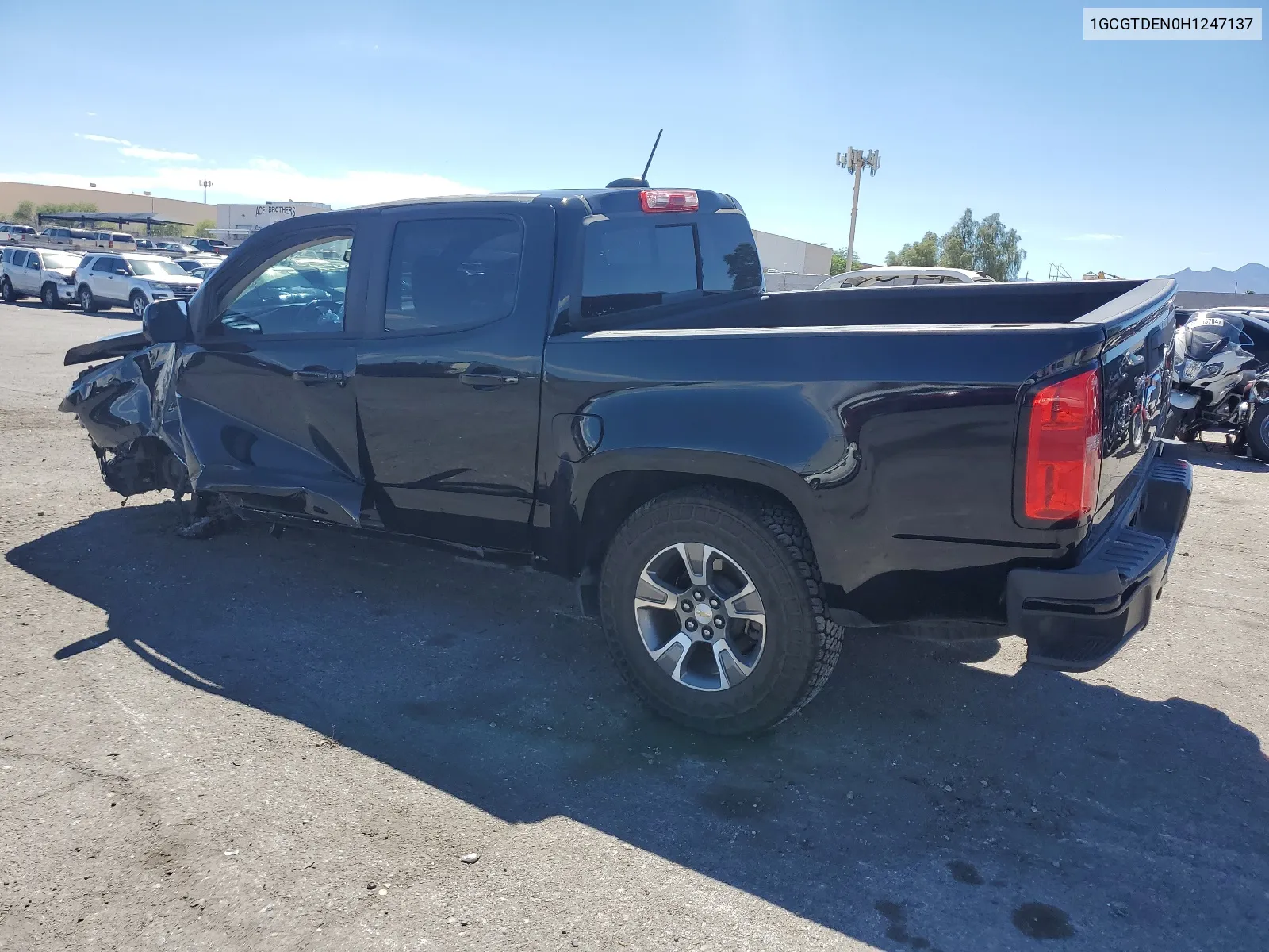 2017 Chevrolet Colorado Z71 VIN: 1GCGTDEN0H1247137 Lot: 68338414