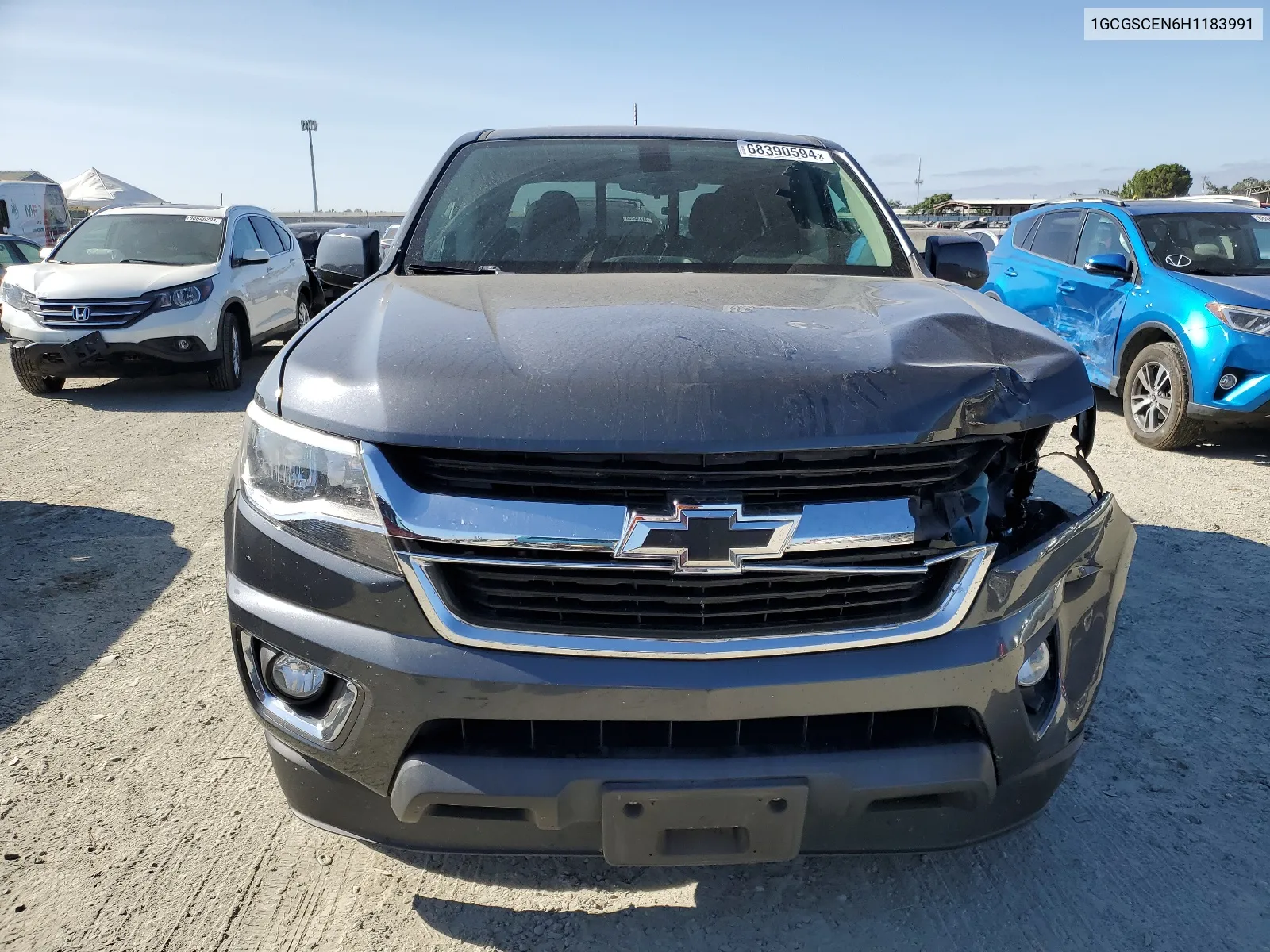 2017 Chevrolet Colorado Lt VIN: 1GCGSCEN6H1183991 Lot: 68390594