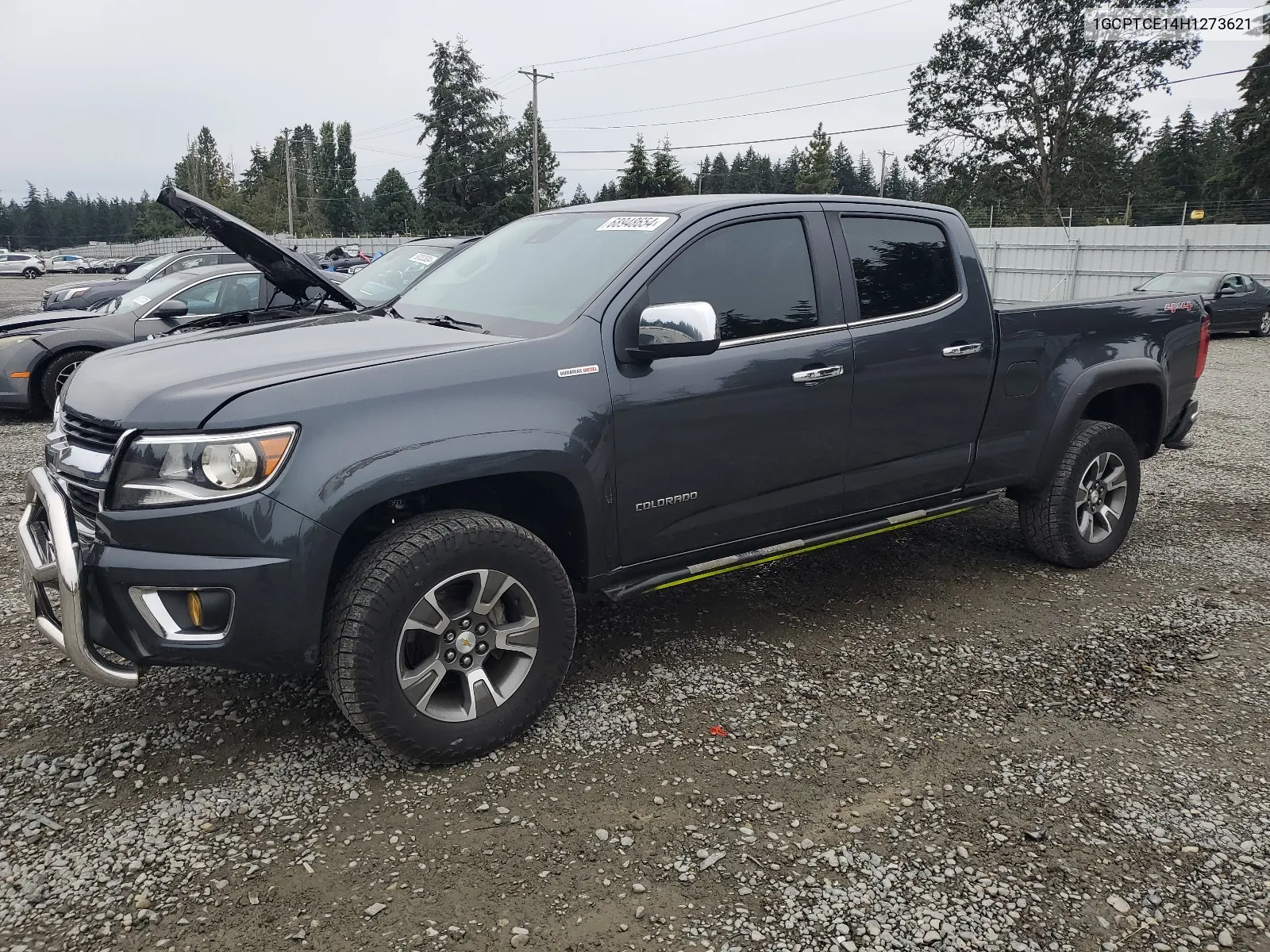 2017 Chevrolet Colorado Lt VIN: 1GCPTCE14H1273621 Lot: 68948654