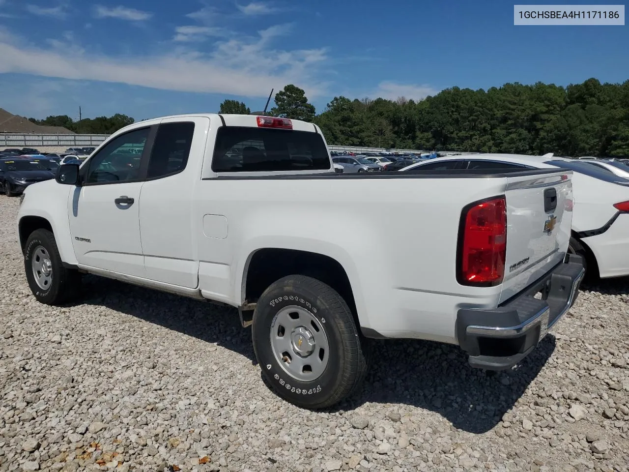 1GCHSBEA4H1171186 2017 Chevrolet Colorado