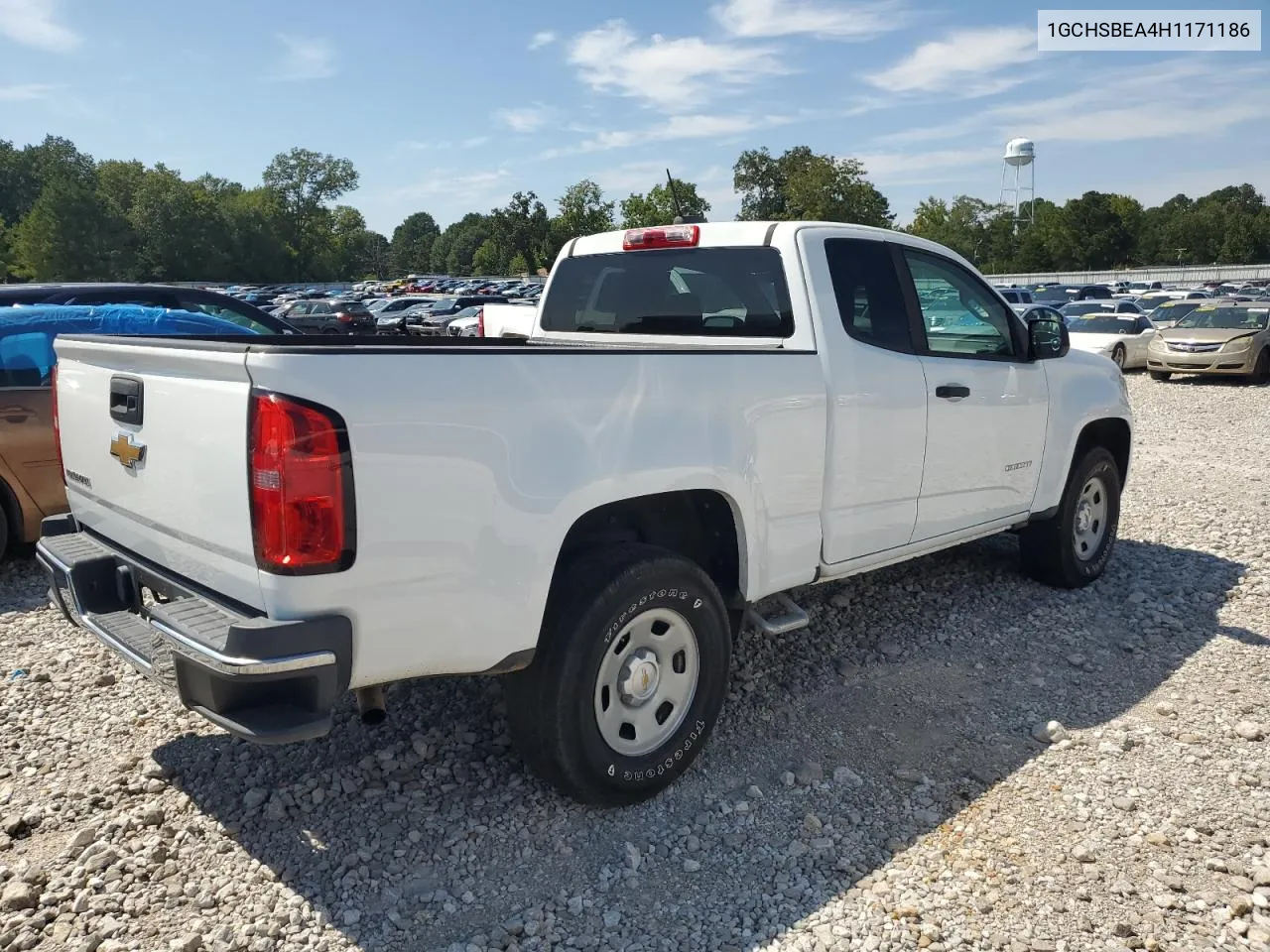 1GCHSBEA4H1171186 2017 Chevrolet Colorado