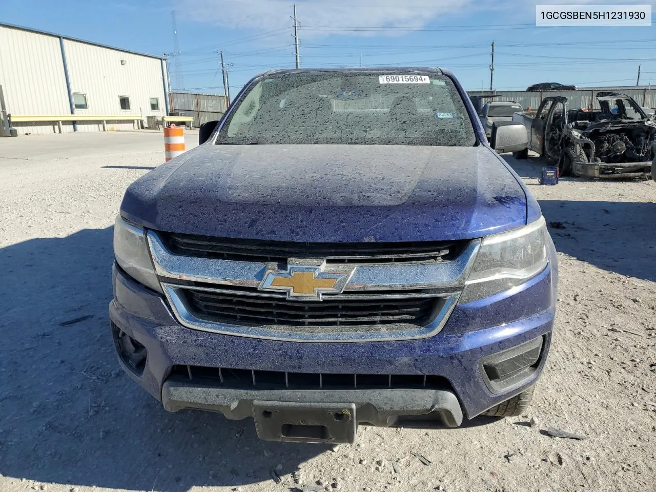 2017 Chevrolet Colorado VIN: 1GCGSBEN5H1231930 Lot: 69015694