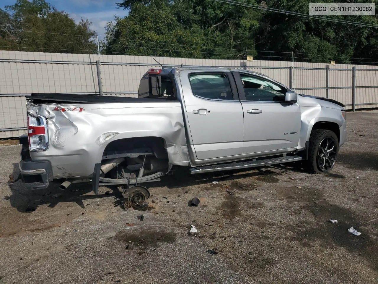 1GCGTCEN1H1230082 2017 Chevrolet Colorado Lt