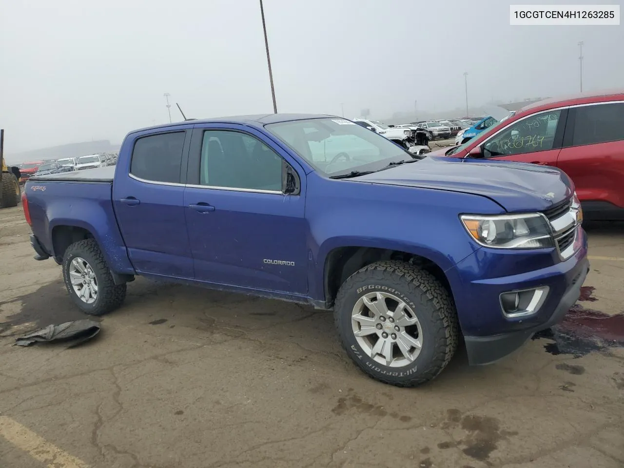 2017 Chevrolet Colorado Lt VIN: 1GCGTCEN4H1263285 Lot: 70574364