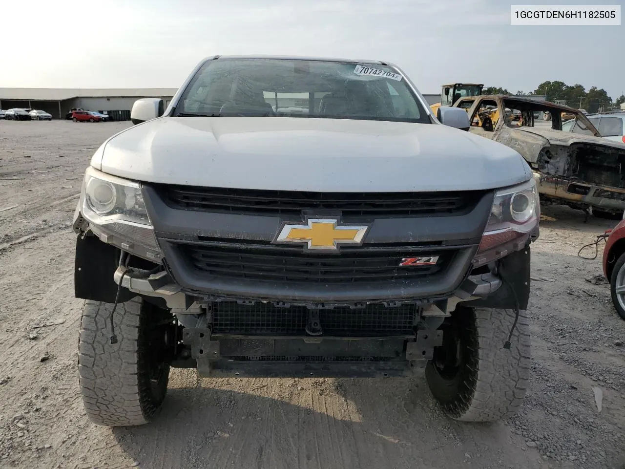 2017 Chevrolet Colorado Z71 VIN: 1GCGTDEN6H1182505 Lot: 70742704