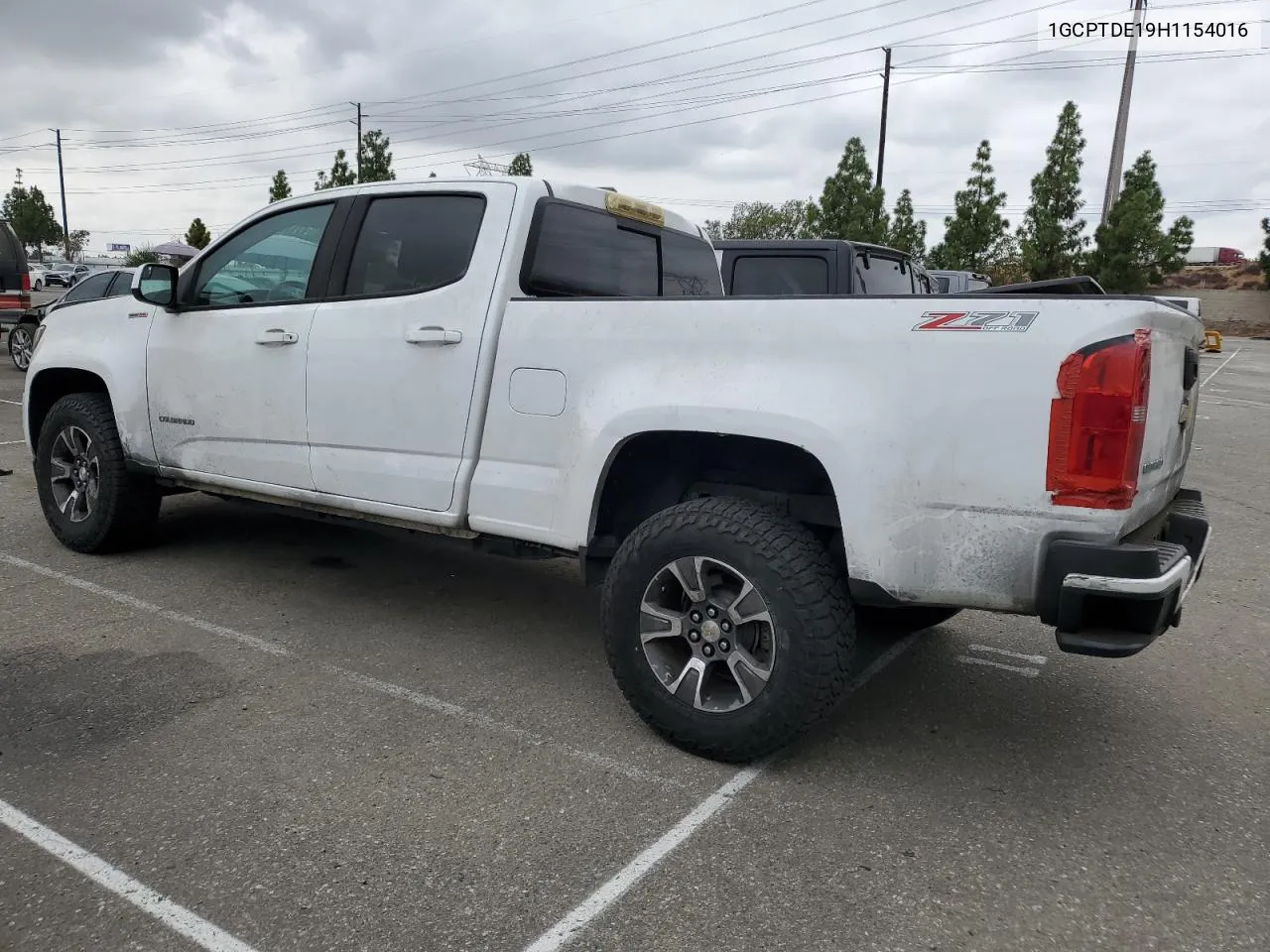 2017 Chevrolet Colorado Z71 VIN: 1GCPTDE19H1154016 Lot: 71128004