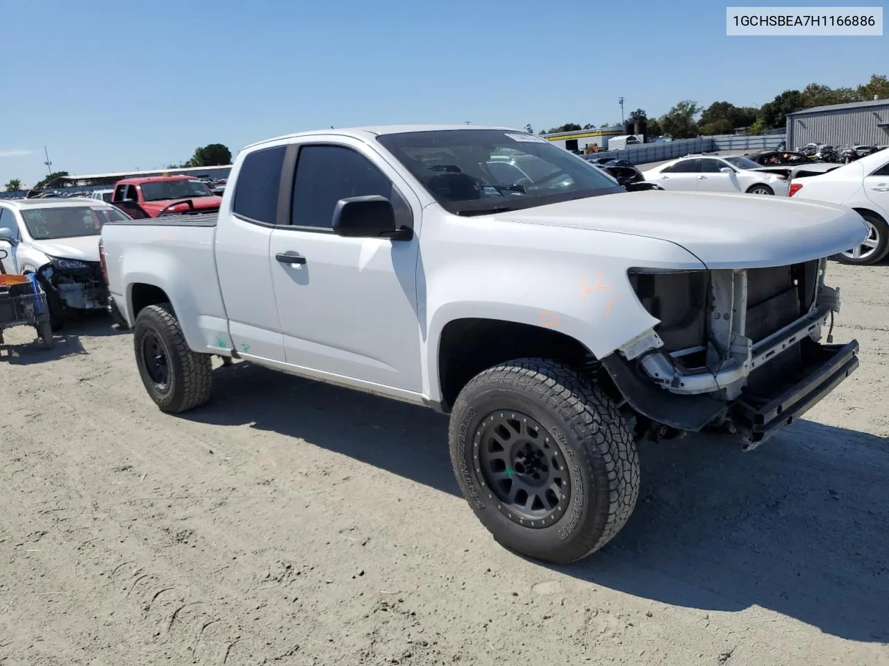 2017 Chevrolet Colorado VIN: 1GCHSBEA7H1166886 Lot: 71440724