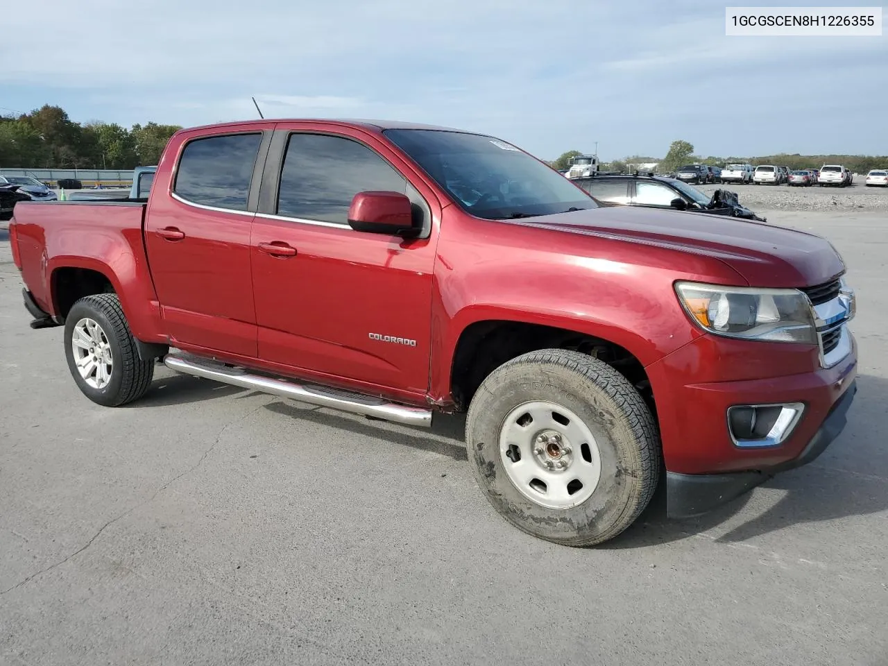 2017 Chevrolet Colorado Lt VIN: 1GCGSCEN8H1226355 Lot: 71699534