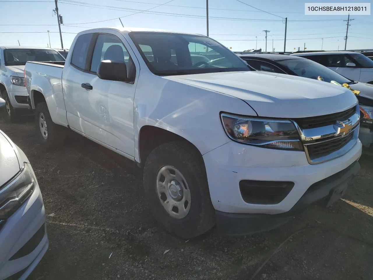 2017 Chevrolet Colorado VIN: 1GCHSBEA8H1218011 Lot: 71816294