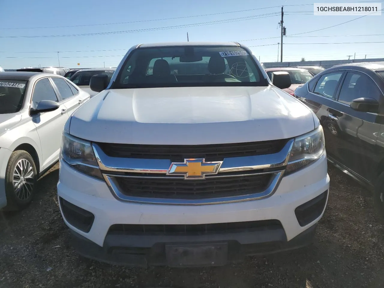 2017 Chevrolet Colorado VIN: 1GCHSBEA8H1218011 Lot: 71816294