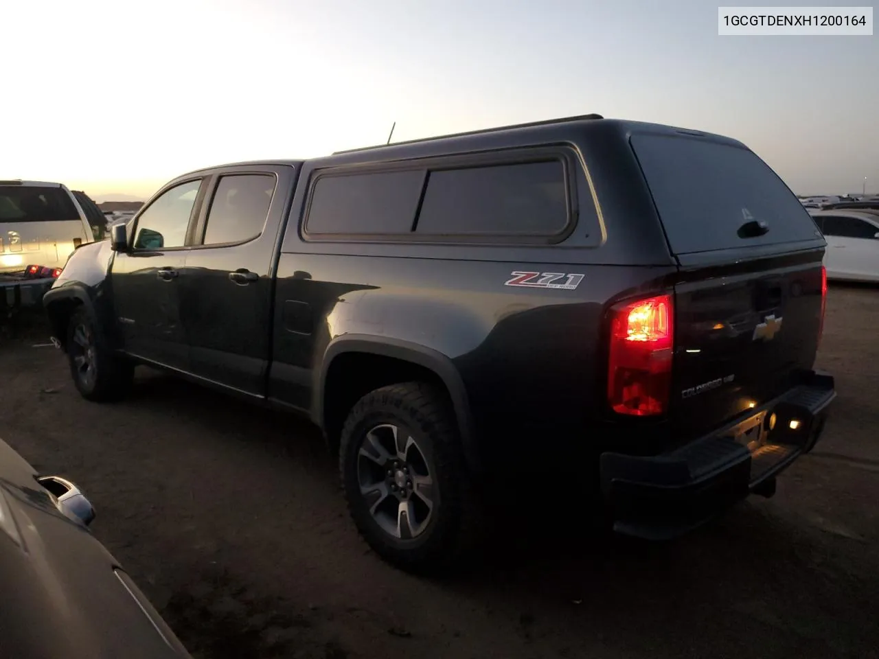 2017 Chevrolet Colorado Z71 VIN: 1GCGTDENXH1200164 Lot: 73044314