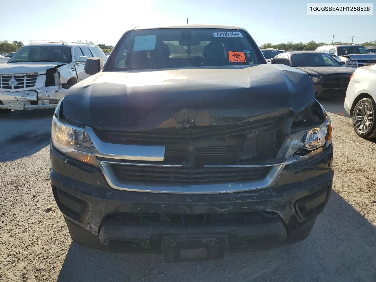 1GCGSBEA9H1258528 2017 Chevrolet Colorado