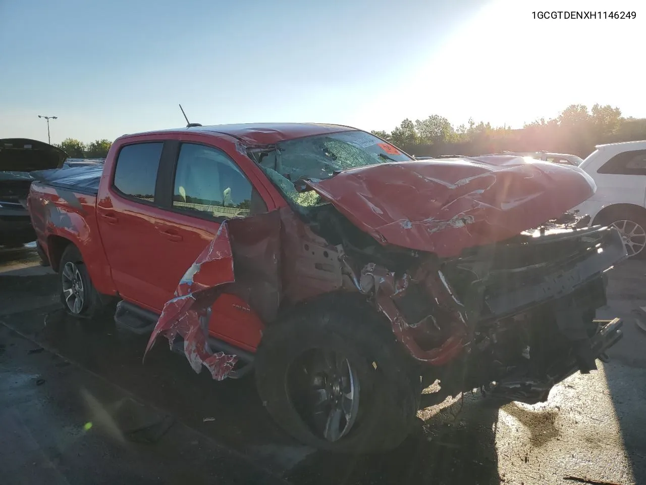 1GCGTDENXH1146249 2017 Chevrolet Colorado Z71