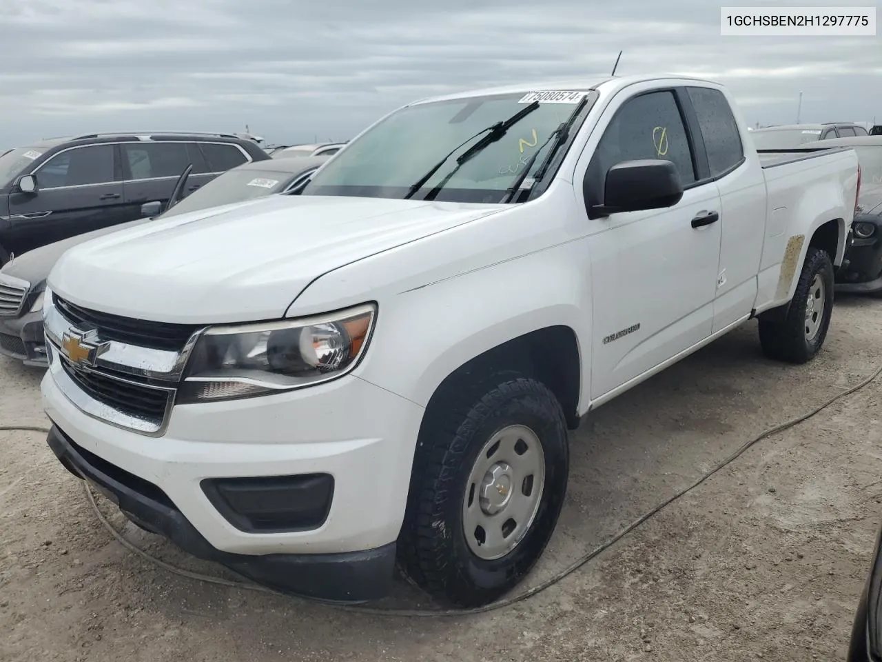 2017 Chevrolet Colorado VIN: 1GCHSBEN2H1297775 Lot: 75080574