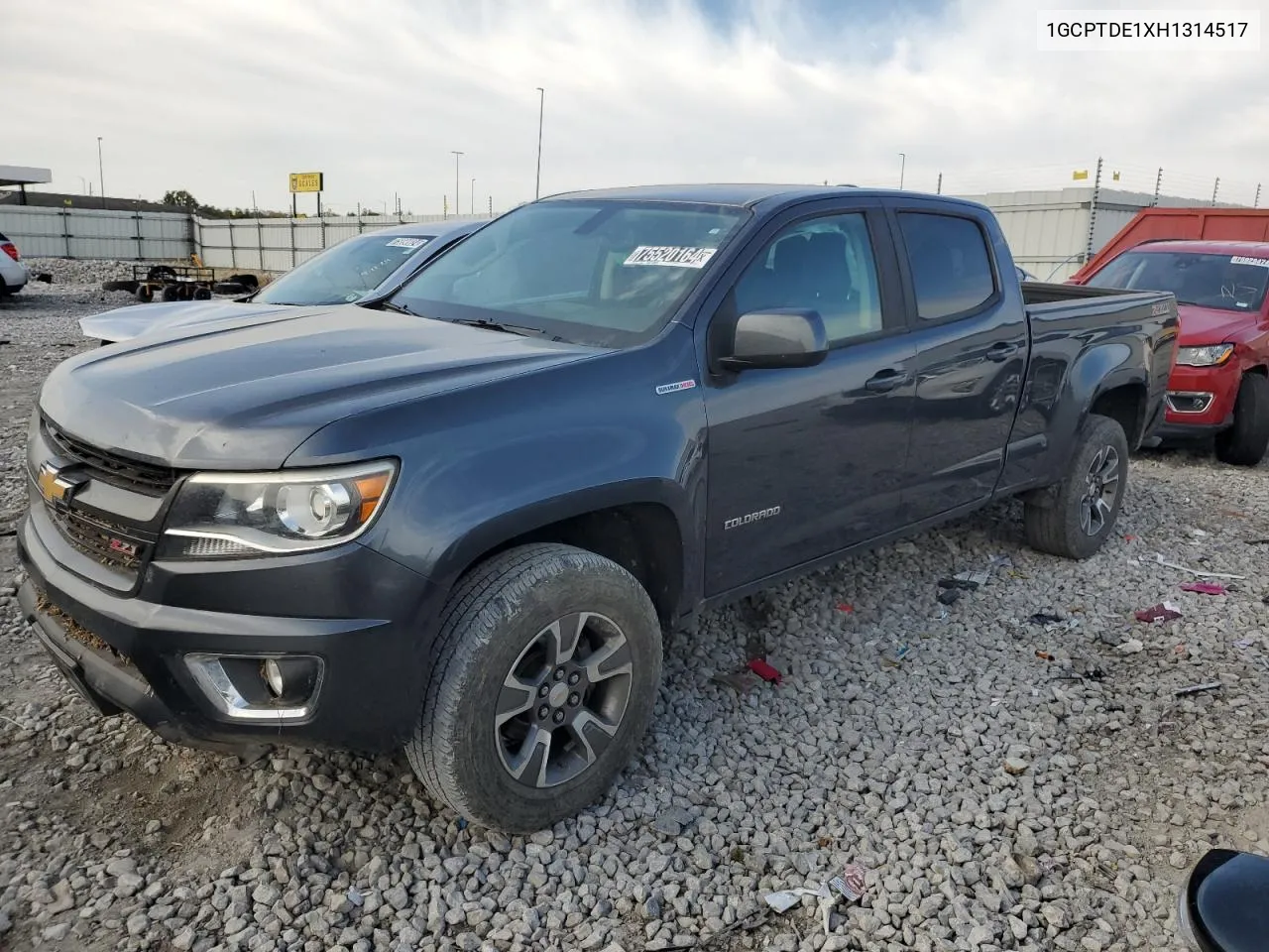 2017 Chevrolet Colorado Z71 VIN: 1GCPTDE1XH1314517 Lot: 75520164