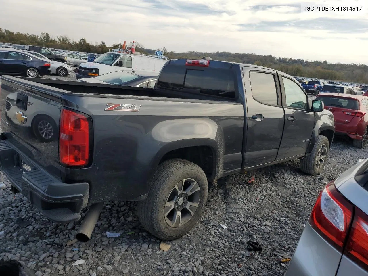 2017 Chevrolet Colorado Z71 VIN: 1GCPTDE1XH1314517 Lot: 75520164