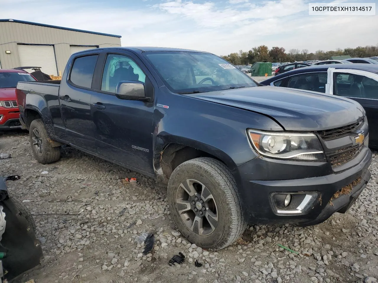 2017 Chevrolet Colorado Z71 VIN: 1GCPTDE1XH1314517 Lot: 75520164