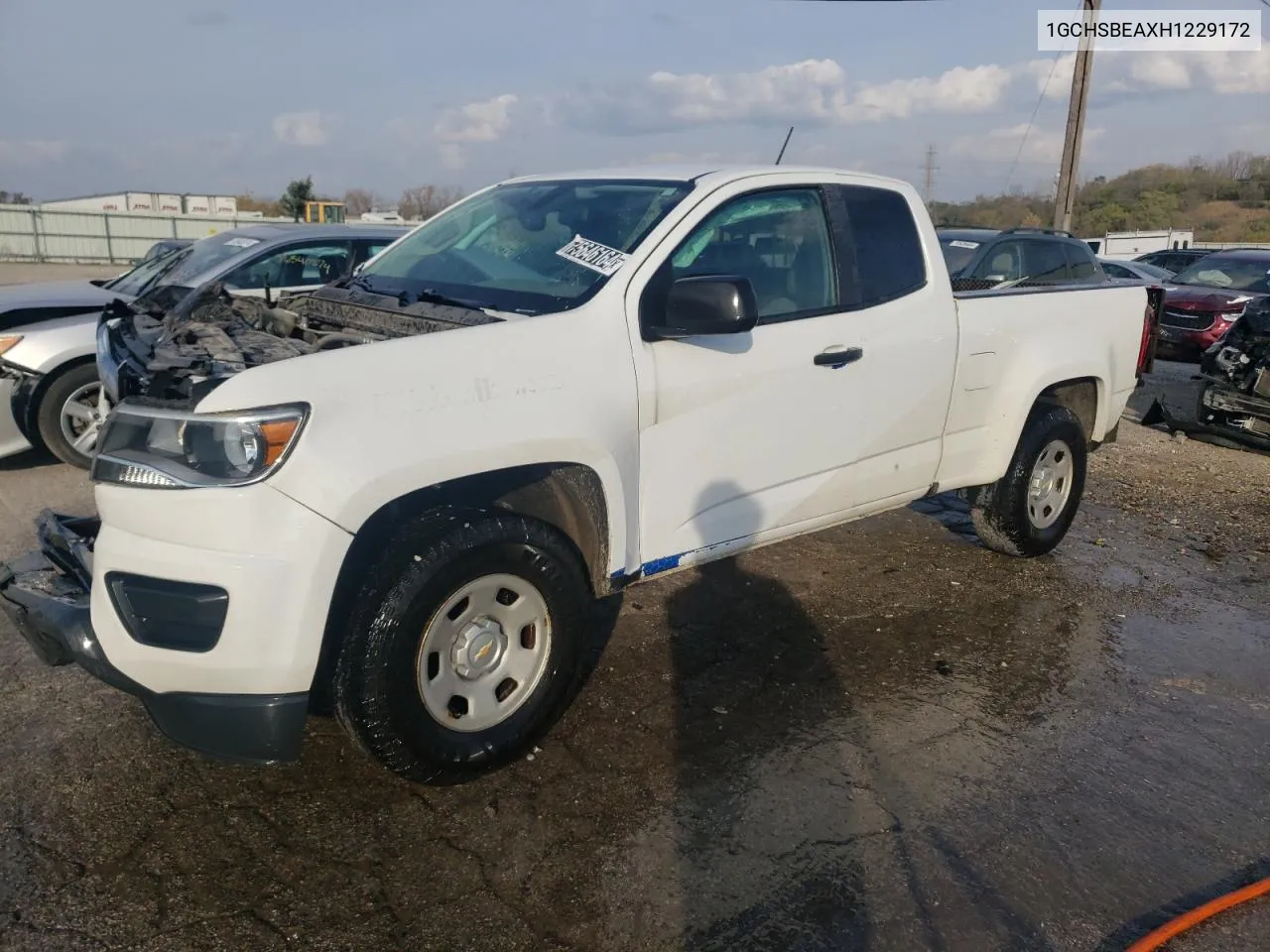 2017 Chevrolet Colorado VIN: 1GCHSBEAXH1229172 Lot: 75646164