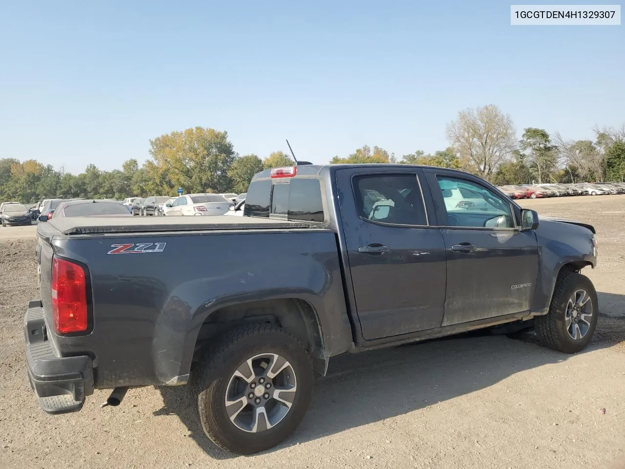 2017 Chevrolet Colorado Z71 VIN: 1GCGTDEN4H1329307 Lot: 75767154