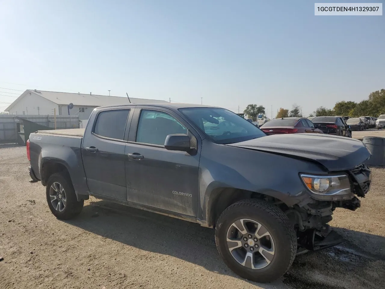 2017 Chevrolet Colorado Z71 VIN: 1GCGTDEN4H1329307 Lot: 75767154