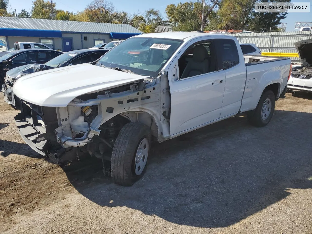 2017 Chevrolet Colorado VIN: 1GCHSBEA6H1169357 Lot: 76655284