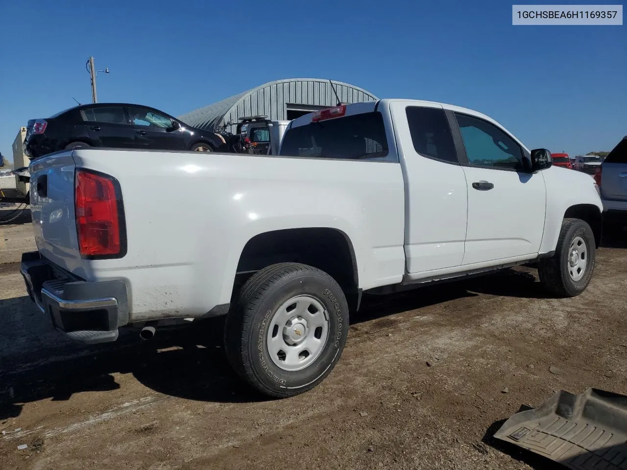 1GCHSBEA6H1169357 2017 Chevrolet Colorado