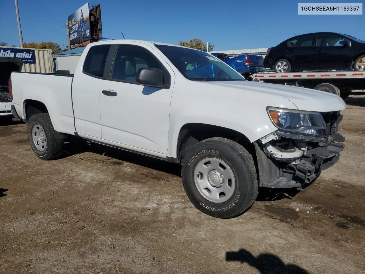 2017 Chevrolet Colorado VIN: 1GCHSBEA6H1169357 Lot: 76655284