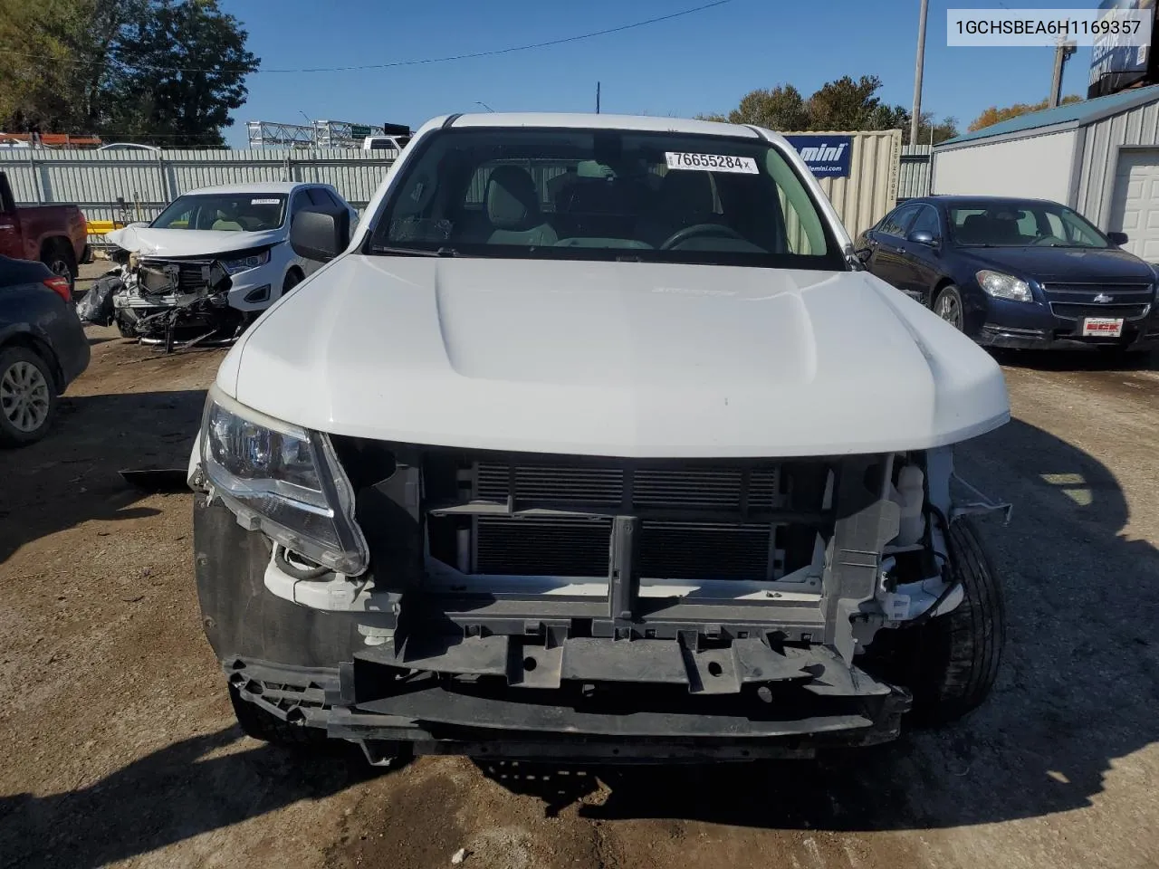 2017 Chevrolet Colorado VIN: 1GCHSBEA6H1169357 Lot: 76655284