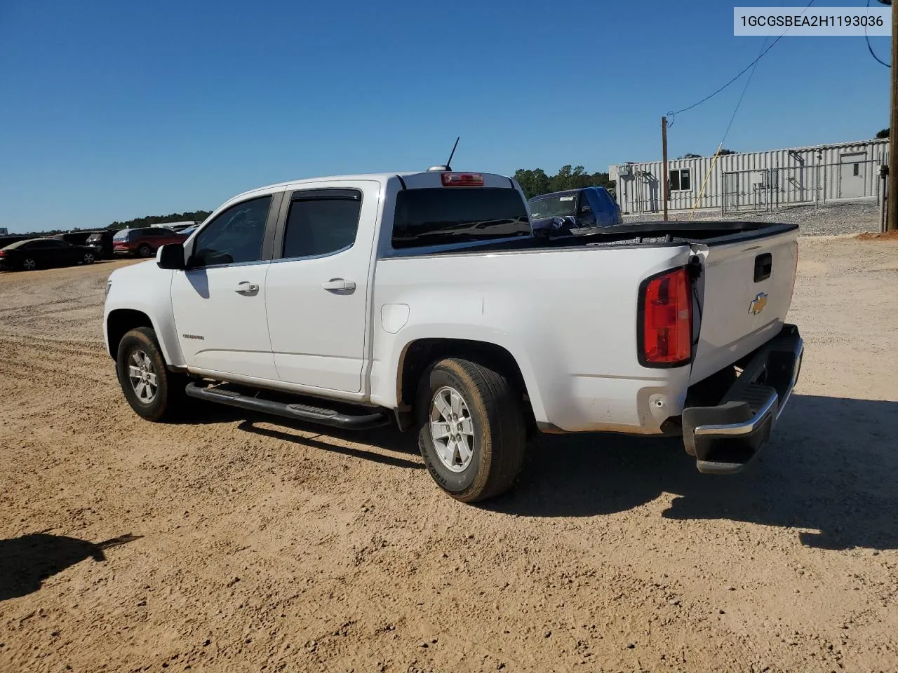 2017 Chevrolet Colorado VIN: 1GCGSBEA2H1193036 Lot: 76692834